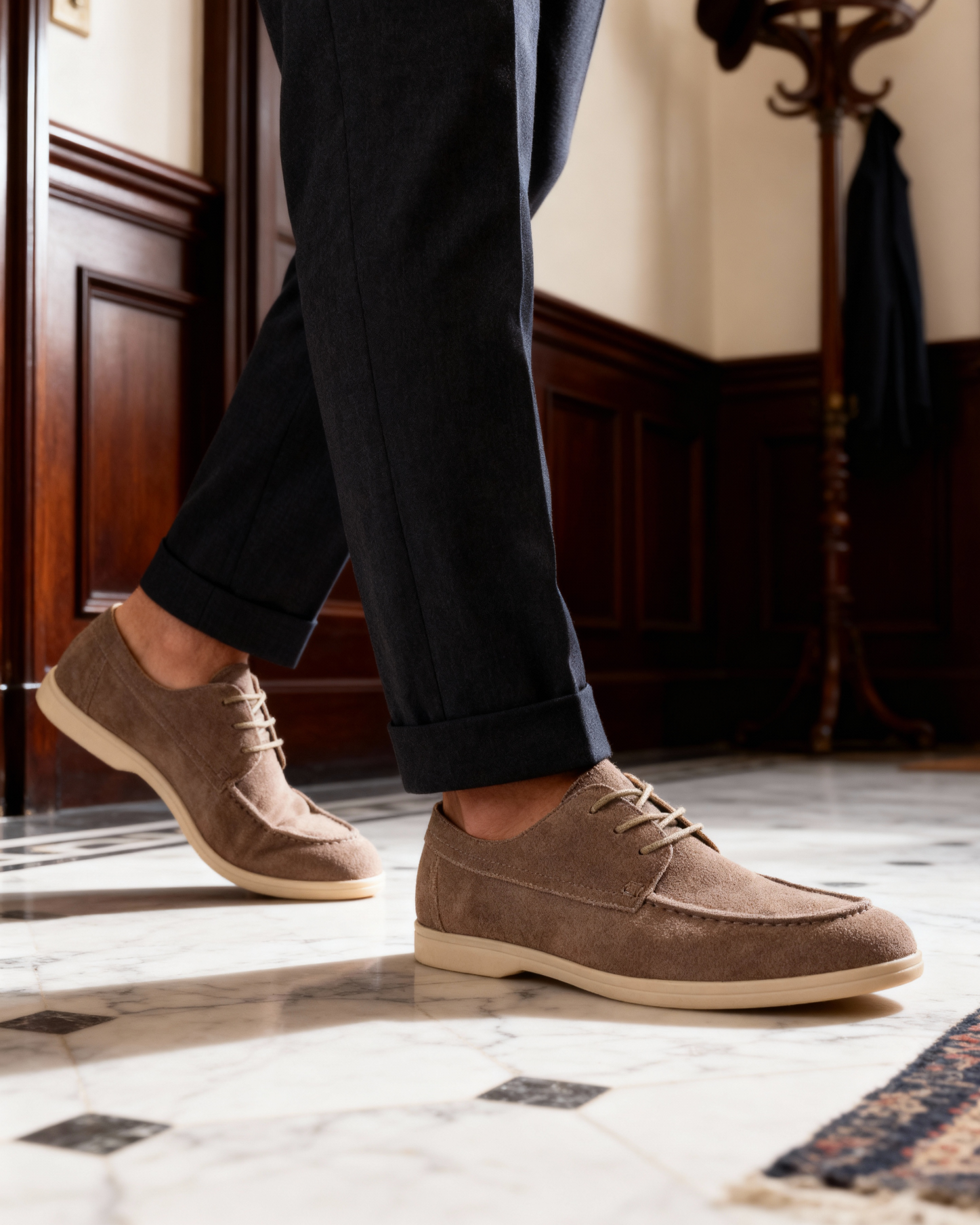 Premium Suede Lace Shoes
