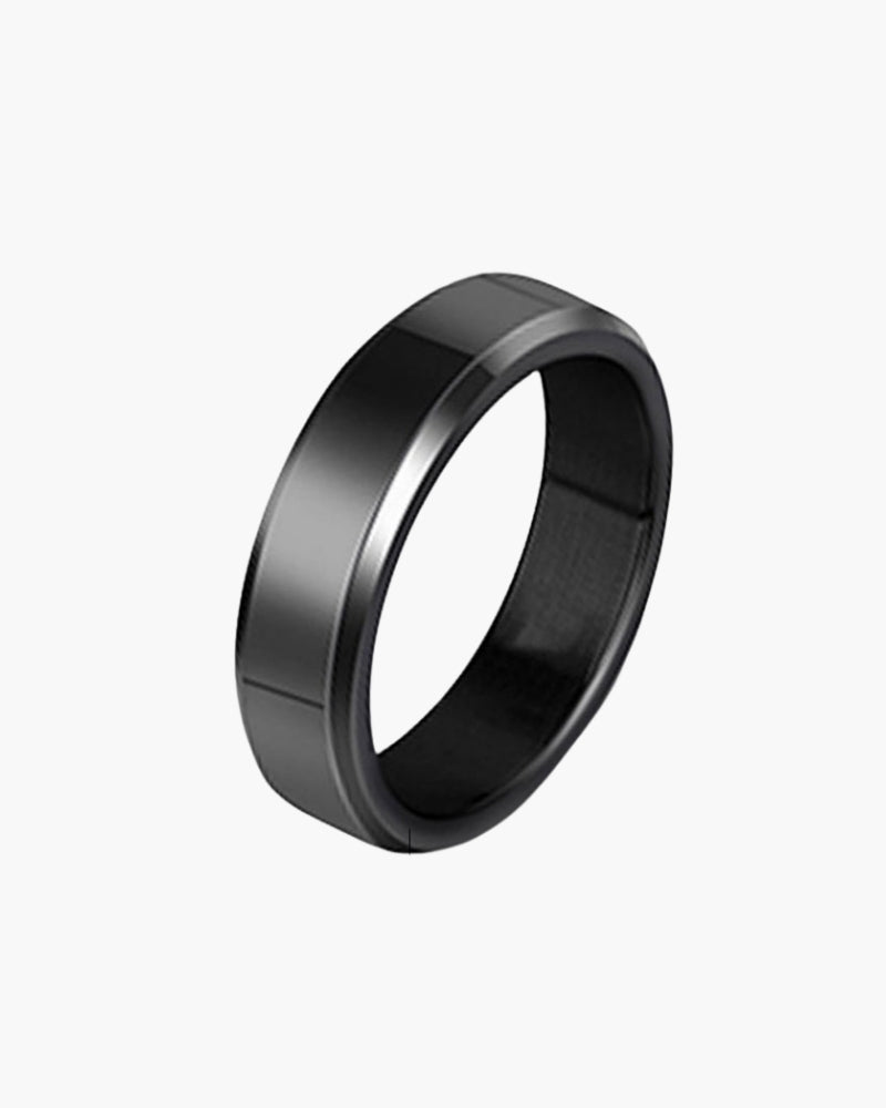 Trinity Steel Ring - Old Money