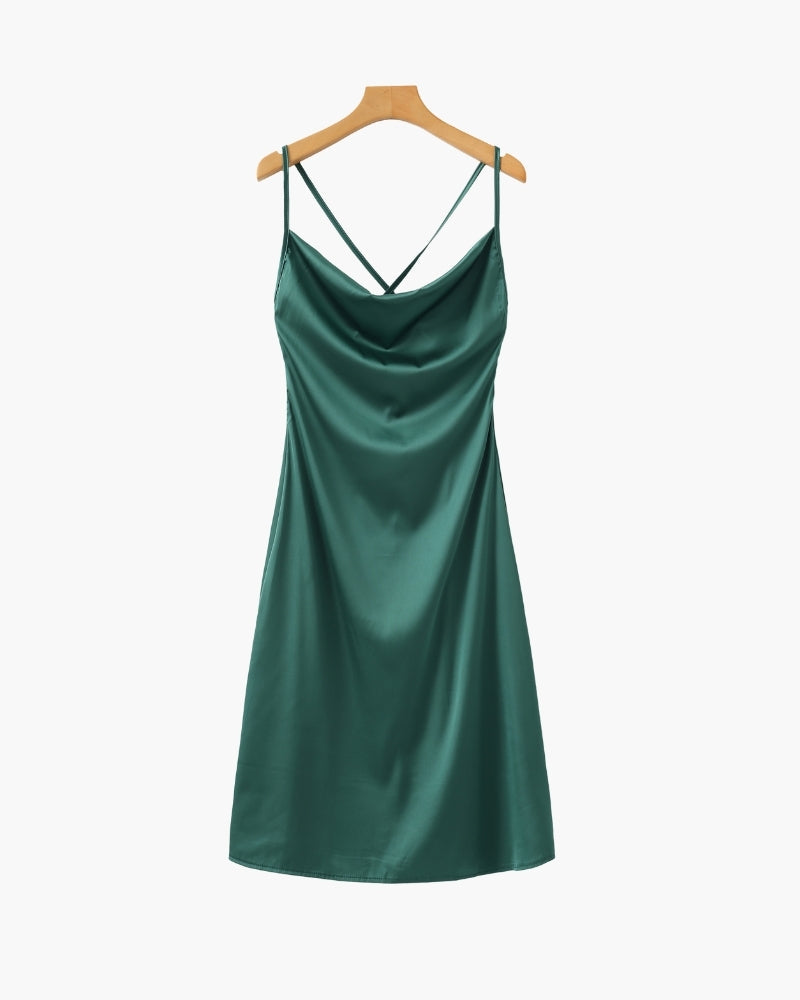 Old Money Silk Slip Dress - Old Money